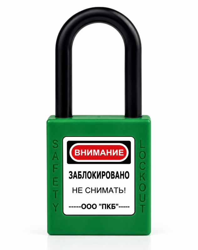 Замок диэлектрический, дужка Ø 6 мм h=38 мм ПКБ-ЗСЛ11 Замок диэлектрический, дужка Ø 6 мм h=38 мм ПКБ-ЗСЛ11