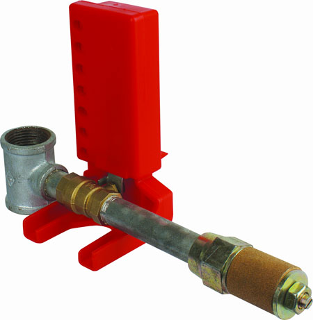 Блокиратор шарового крана для трубы Ø 9,5 - 31,25 мм BD-F05